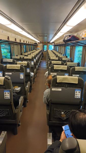 Shinkansen Interior